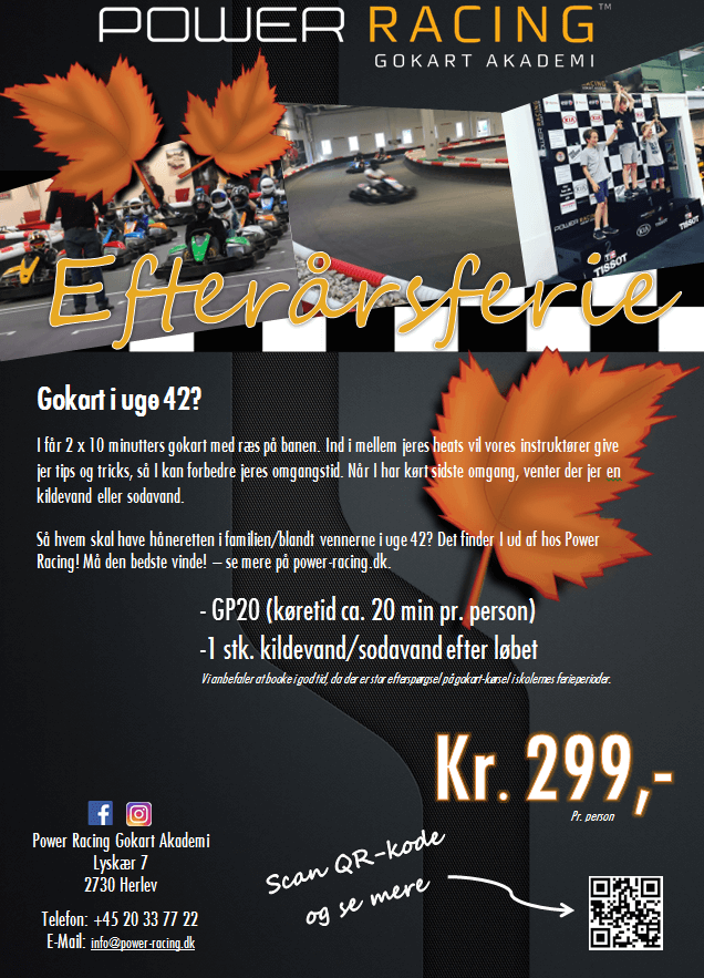 Read more about the article Gokart i uge 42?